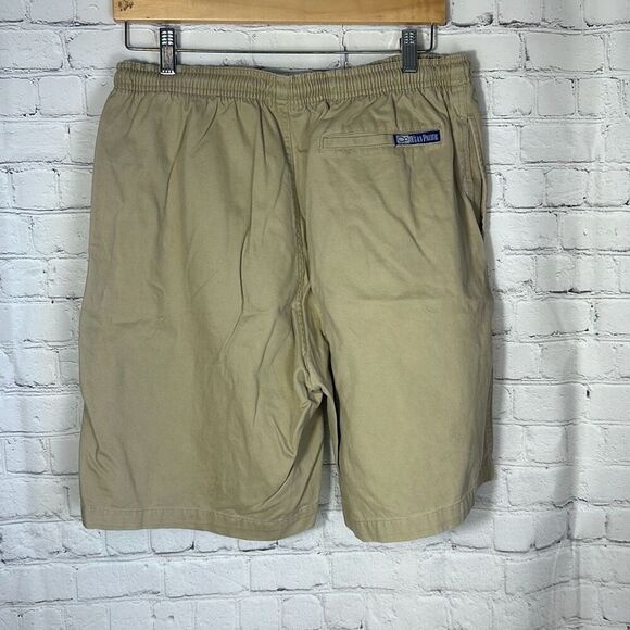 Vintage OP Ocean Pacific Tan Shorts Mens Size L Large Elastic Waist Drawstring - Picture 6 of 9